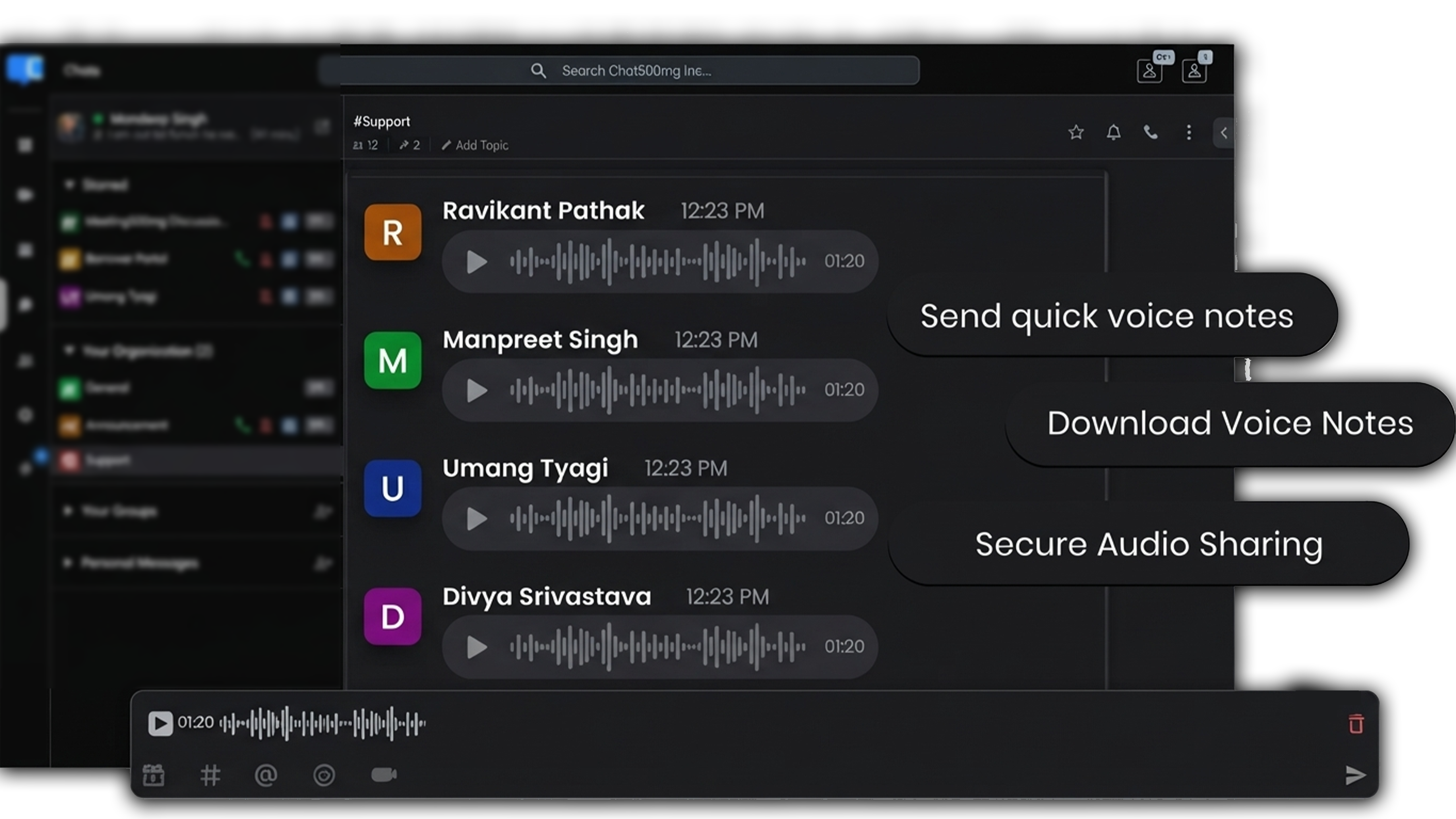 Audio Messages