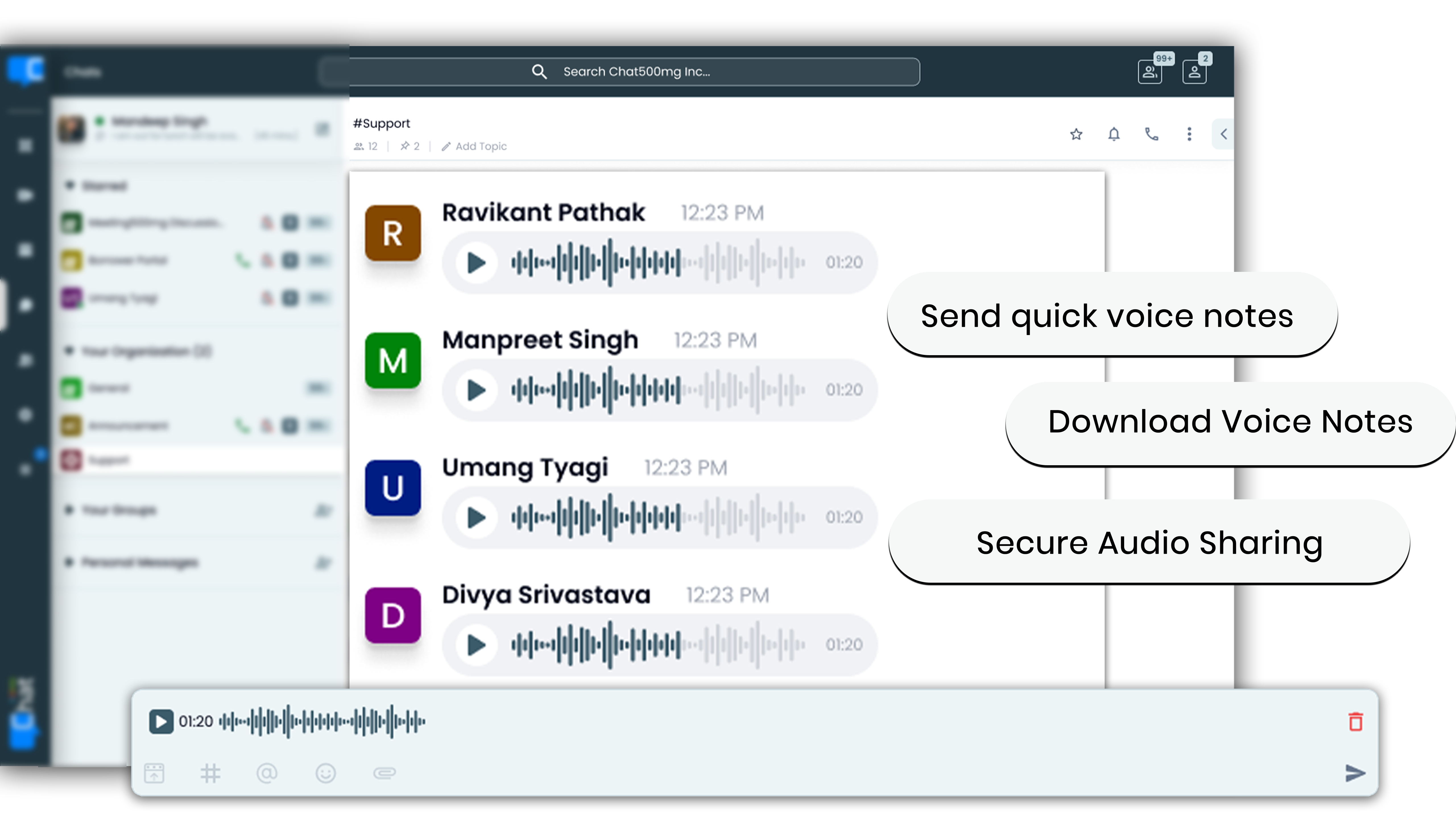 Audio Messages